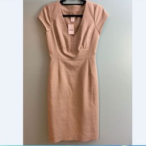 J. Crew Workday Dress in Beige Size 00